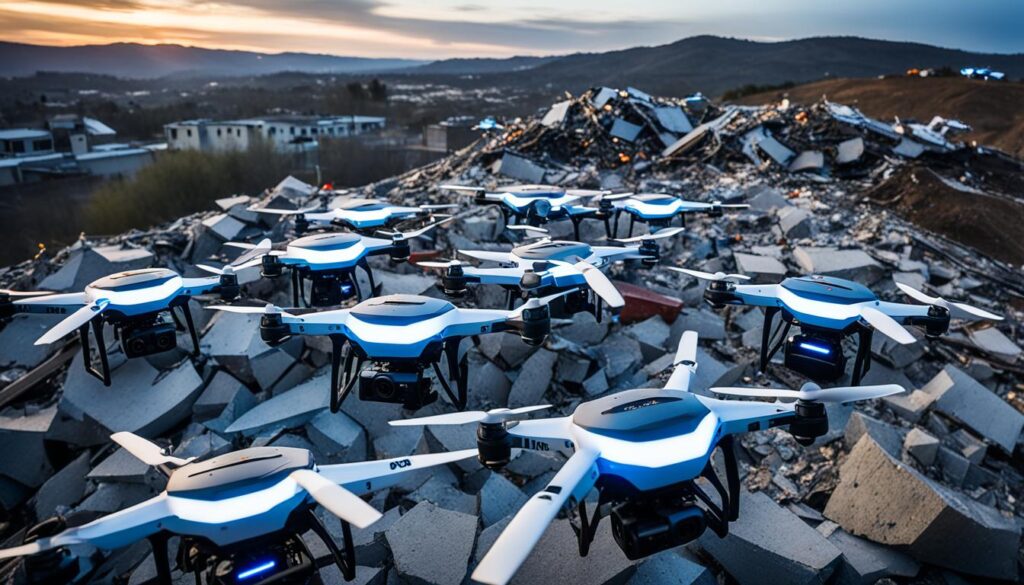 AI-powered drone swarms