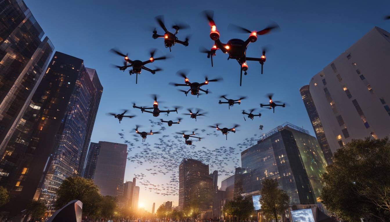 Drone Swarms: Understanding Potential & Challenges